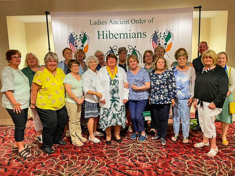 Ladies Ancient Order of Hibernians Group Pic