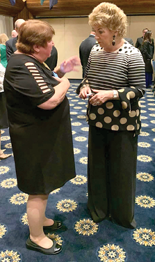 Madigan Muses Columnist and Ladies Ancient Order of Hibernians National President Marilyn Madigan with Ambassador Byrne Nason