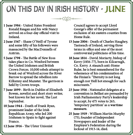 On this day in Irish History