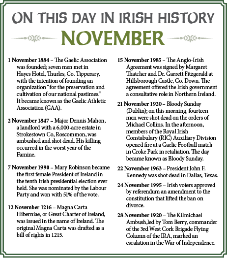On This Day in Irish History graphic