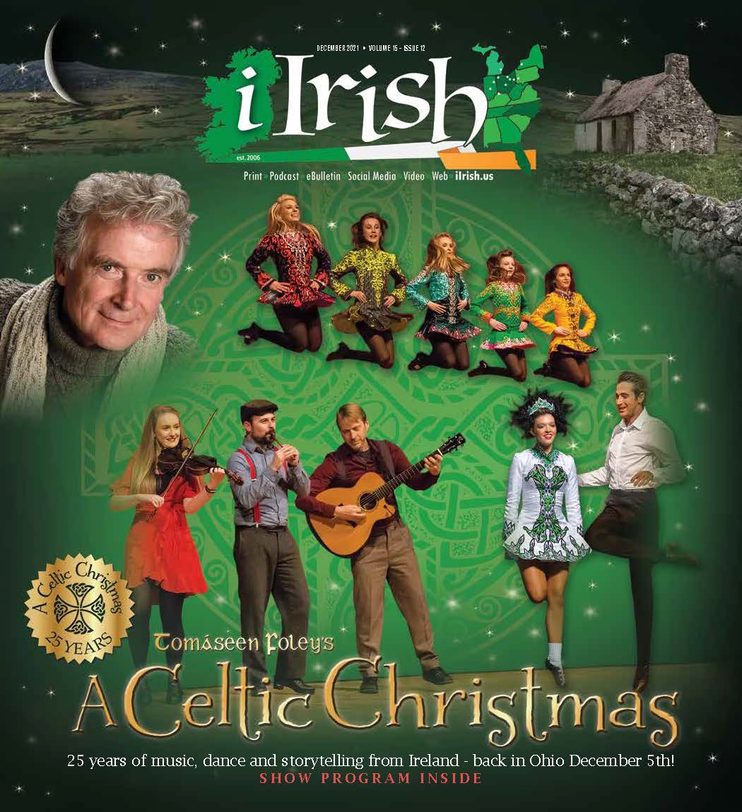 Cover photo of Tomas Foley's A Celtic Christmas show 