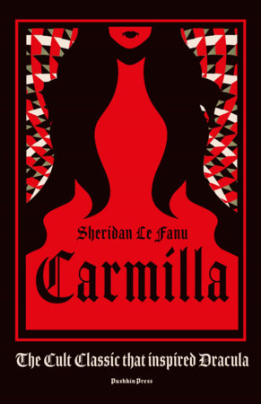 red book cover of Carmilla by Sheridan Le Fanu