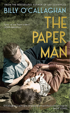 Cover of book titled the Paper Man by Billie O’Callahan
