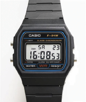 Image of an older digital watch