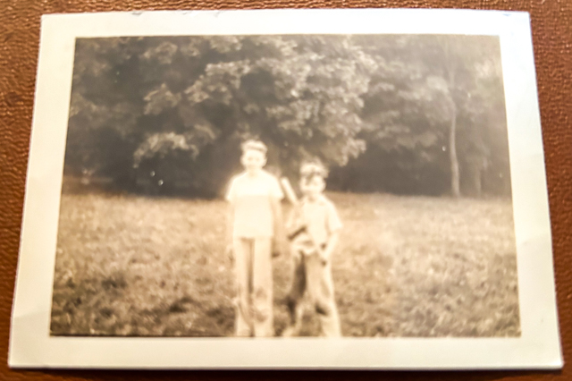 Jimmy and Gene O’Donnell Squires Castle July 5, 1942 Taken by Alycemar DeRighter Pictures courtesy of Patti Behnke