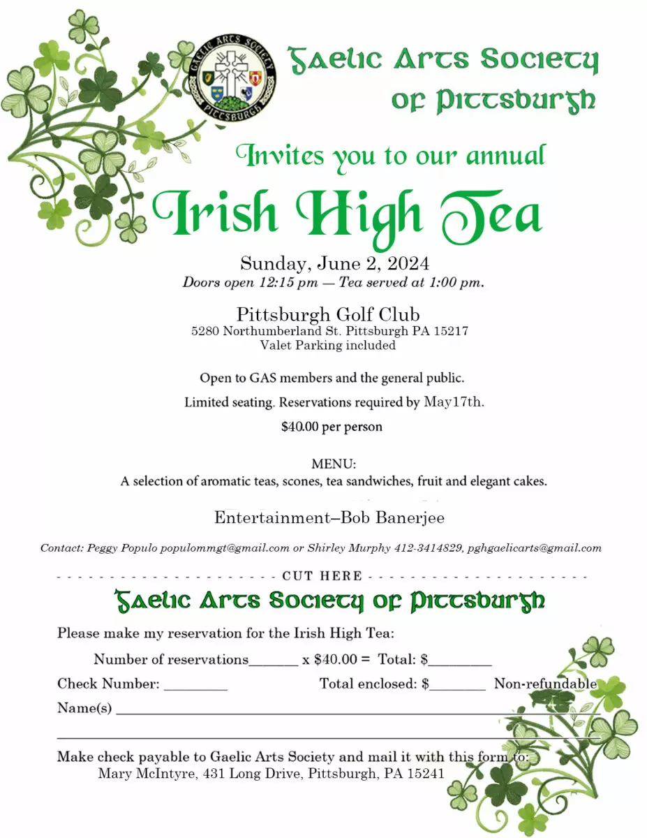 High Tea invite