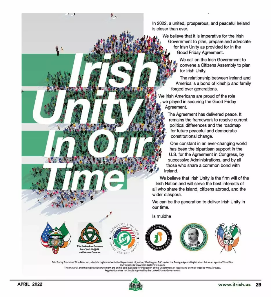 Irish Unity in