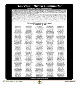 American Brexit Committee