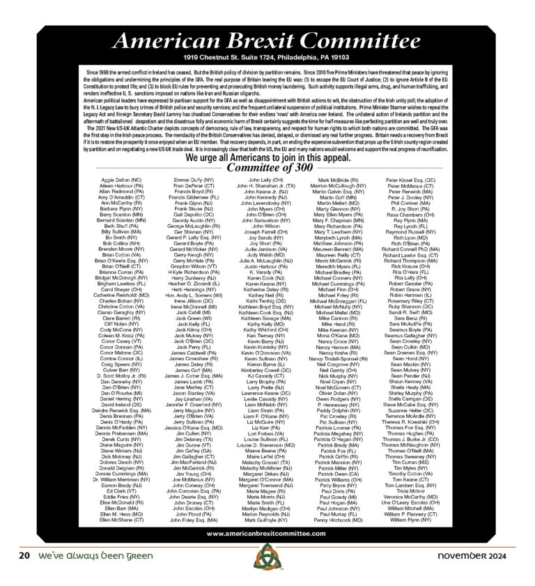 American Brexit Committee