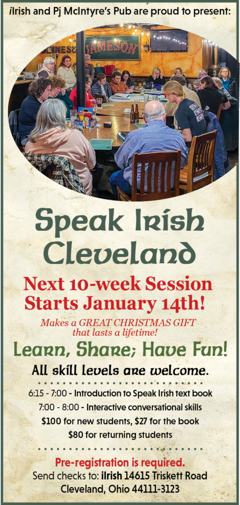 Speak Irish Class