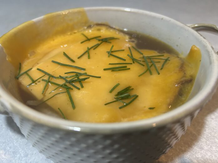 Cooking up a hooley Onion Soup 10 25