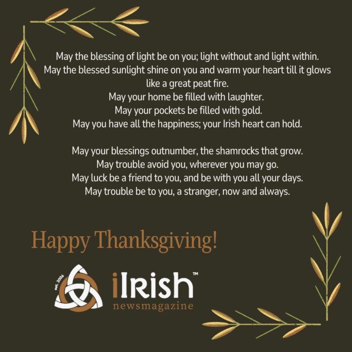 Thanksgiving Irish Blessing 11 25 - 1
